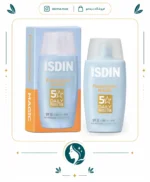 کرم ضد آفتاب فیوژن واتر ایزدین مدل Fusion Water SPF 50